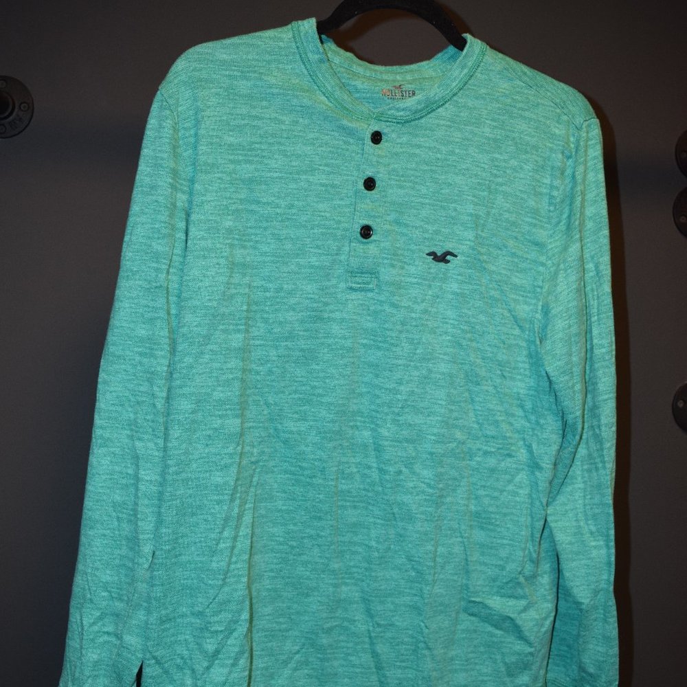 Men's Hollister Long Sleeve Henley